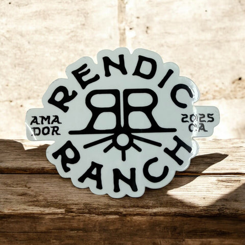 Rendic Ranch Donut Logo Sticker