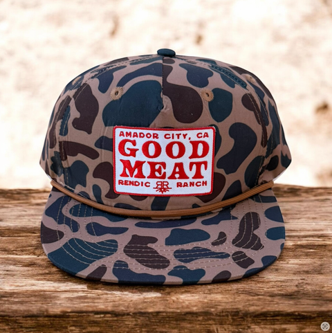 Camo Good Meat Cap